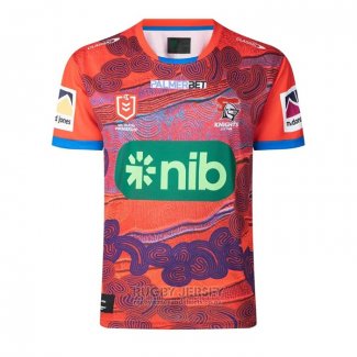 Jersey Newcastle Knights Rugby 2024 Indigenous