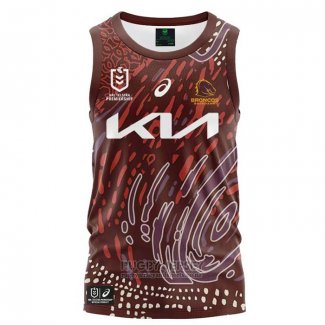 Tank Top Brisbane Broncos Rugby 2024 Indigenous