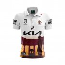 Jersey Polo Brisbane Broncos Rugby 2024 ANZAC