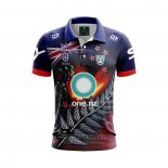 Jersey Polo New Zealand Warriors Rugby 2024 ANZAC
