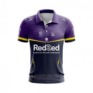 Jersey Polo Melbourne Storm Rugby 2024 Home