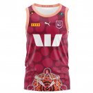 Tank Top Queensland Maroons Rugby 2024 Indigenous