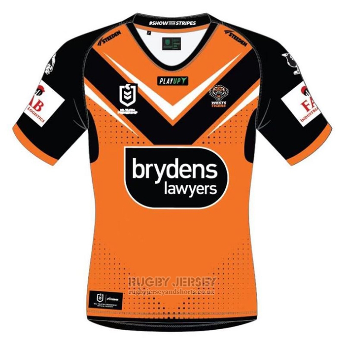 Jersey West Tigers Rugby 2023 Away | www.rugbyjerseyandshorts.co.nz